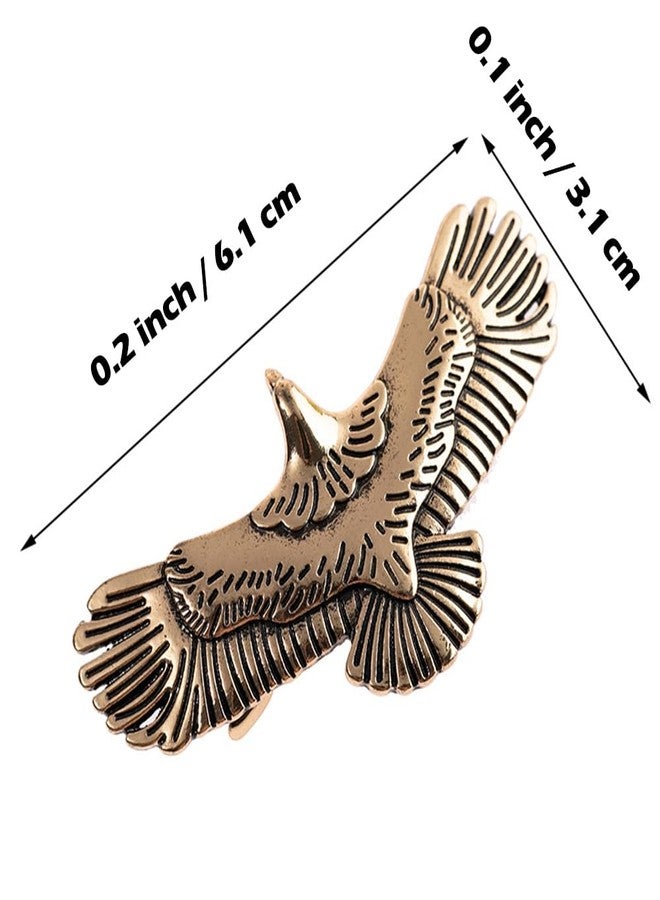 Ynxee 2 Pcs Vintage Eagle Metal Hair Barrettes Goth Punk Wing Hair Clips, French style Hair Accessories for Women Girls - Image 2